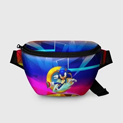Поясная сумка Sonic, цвет: 3D-принт