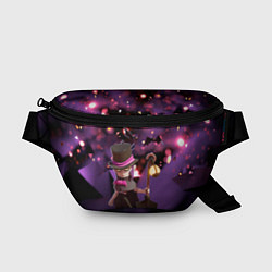 Поясная сумка Brawl stars Mortis Мортис, цвет: 3D-принт