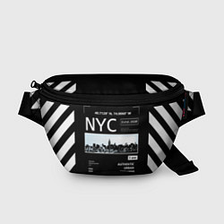 Поясная сумка Off-White: NYC, цвет: 3D-принт