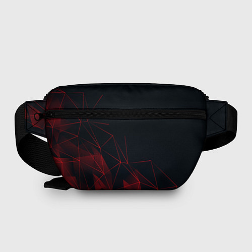 Поясная сумка RED STRIPES / 3D-принт – фото 2