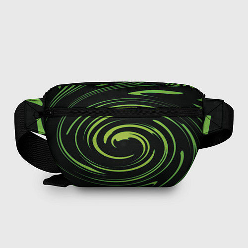 Поясная сумка Twisted greens / 3D-принт – фото 2