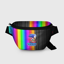 Поясная сумка SONIC 2020, цвет: 3D-принт