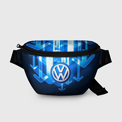 Поясная сумка VOLKSWAGEN, цвет: 3D-принт