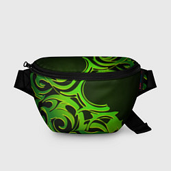 Поясная сумка Узоры, цвет: 3D-принт