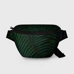 Поясная сумка Пальмовые листья, цвет: 3D-принт