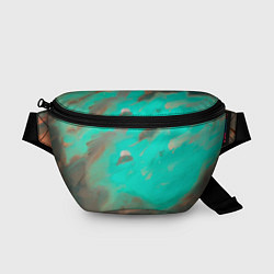 Поясная сумка Майское небо, цвет: 3D-принт