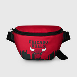 Поясная сумка Chicago Bulls, цвет: 3D-принт