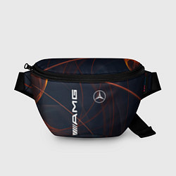 Поясная сумка MERCEDES-BENZ AMG, цвет: 3D-принт
