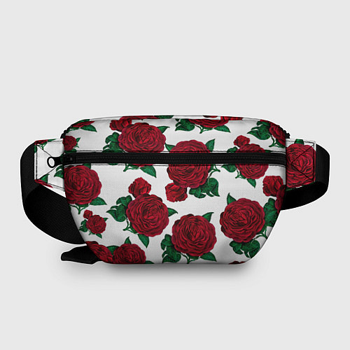 Поясная сумка Винтажные розы / 3D-принт – фото 2