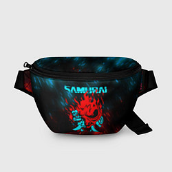 Поясная сумка CYBERPUNK 2077 SAMURAI, цвет: 3D-принт
