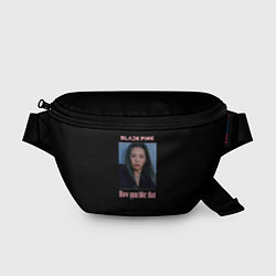 Поясная сумка BLACKPINK - Jisoo, цвет: 3D-принт