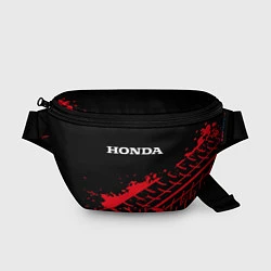 Поясная сумка HONDA ХОНДА, цвет: 3D-принт