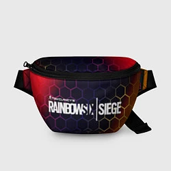 Поясная сумка RAINBOW SIX SIEGE РАДУГА 6, цвет: 3D-принт