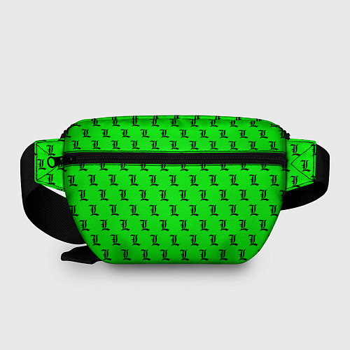 Поясная сумка Эл паттерн зеленый / 3D-принт – фото 2