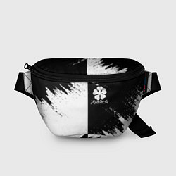 Поясная сумка ЧЁРНЫЙ КЛЕВЕР BLACK CLOVER, цвет: 3D-принт