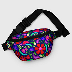 Поясная сумка Flower$$$, цвет: 3D-принт — фото 2