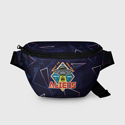 Поясная сумка Aliens, цвет: 3D-принт