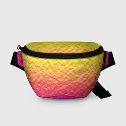 Поясная сумка Яркий закат, цвет: 3D-принт