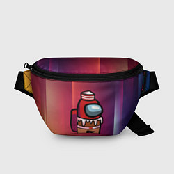 Поясная сумка Among Us Сладкий Z, цвет: 3D-принт