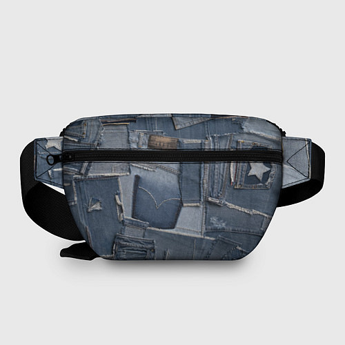 Поясная сумка Jeans life / 3D-принт – фото 2