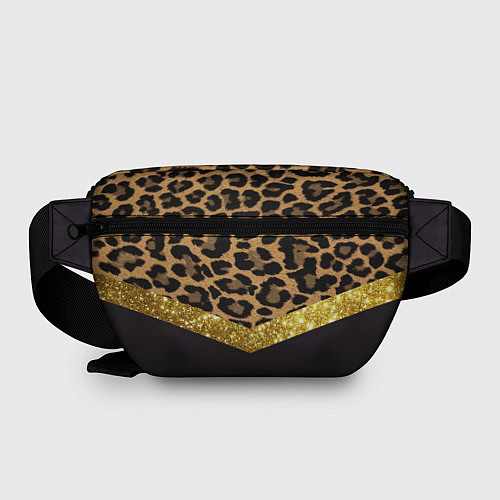 Поясная сумка Леопардовый принт / 3D-принт – фото 2