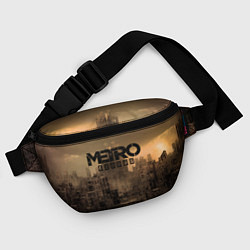 Поясная сумка Metro город-призрак, цвет: 3D-принт — фото 2