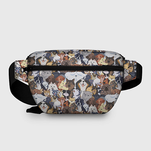 Поясная сумка Dogs / 3D-принт – фото 2