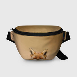 Поясная сумка Милая лисичка, цвет: 3D-принт