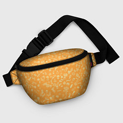 Поясная сумка Оранжевая еда, цвет: 3D-принт — фото 2