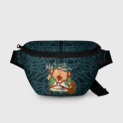 Поясная сумка Valheim веселый викинг, цвет: 3D-принт