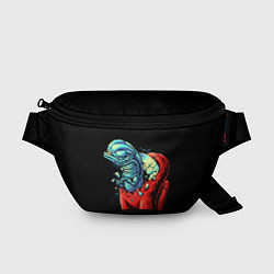 Поясная сумка Among Us Aliens, цвет: 3D-принт