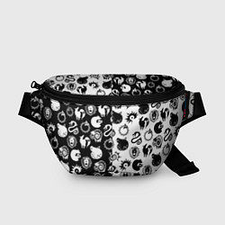 Поясная сумка ЭМБЛЕМЫ МАГИЧЕСКАЯ БИТВА JK, цвет: 3D-принт