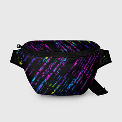 Поясная сумка OVERLAP, цвет: 3D-принт