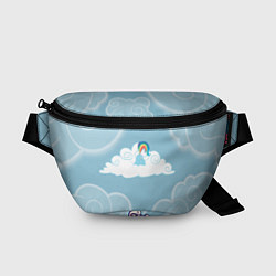 Поясная сумка Rainbow in cloud, цвет: 3D-принт