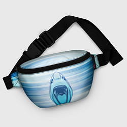 Поясная сумка Акула, цвет: 3D-принт — фото 2
