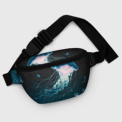 Поясная сумка Рисунок медуза, цвет: 3D-принт — фото 2
