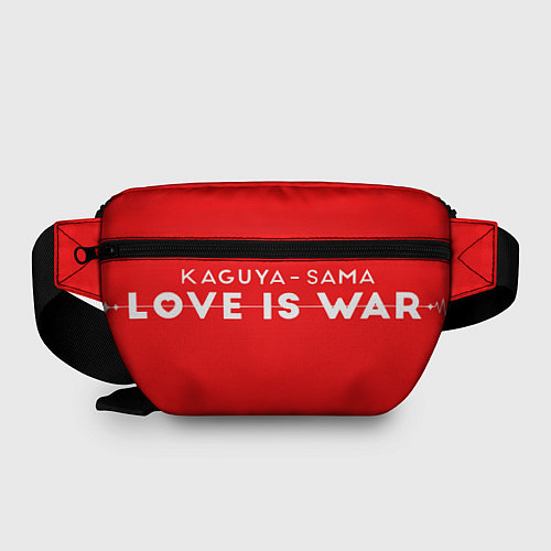 Поясная сумка Love is war / 3D-принт – фото 2