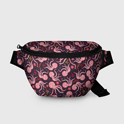 Поясная сумка Осьминоги, цвет: 3D-принт
