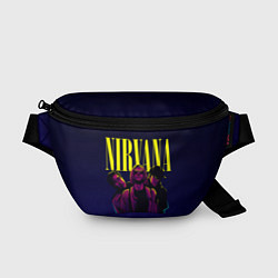 Поясная сумка Nirvana Neon, цвет: 3D-принт