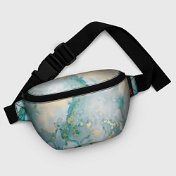 Поясная сумка Абстрактный мрамор, цвет: 3D-принт — фото 2