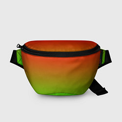 Поясная сумка Градиент Яблоко, цвет: 3D-принт