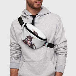 Поясная сумка БЕЙ ДОУ ГЕНШИН, цвет: 3D-принт — фото 2