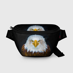 Поясная сумка Белоголовый орлан, цвет: 3D-принт
