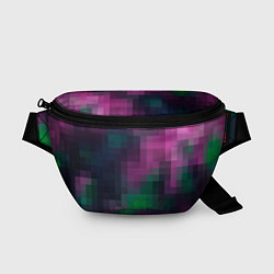 Поясная сумка Разноцветный геометрический уз, цвет: 3D-принт