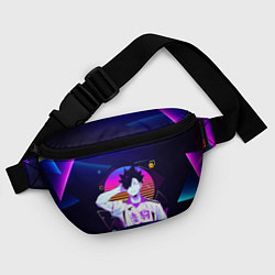 Поясная сумка КУРОО ТЕЦУРО TETSURO NEON, цвет: 3D-принт — фото 2