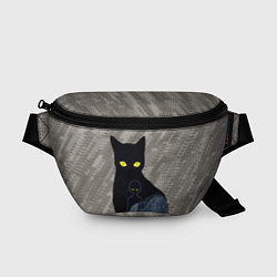 Поясная сумка Cat psycho 100 Моб Психо 100 Z, цвет: 3D-принт