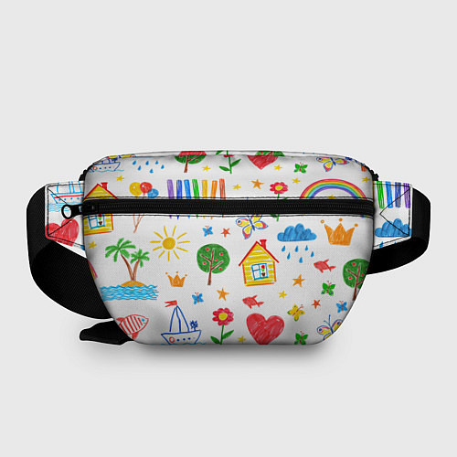 Поясная сумка Любимый воспитатель / 3D-принт – фото 2