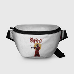 Поясная сумка SLIPKNOT СЛИПКНОТ Z, цвет: 3D-принт