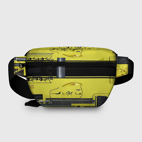Поясная сумка CS GO YELLOW SKIN / 3D-принт – фото 2