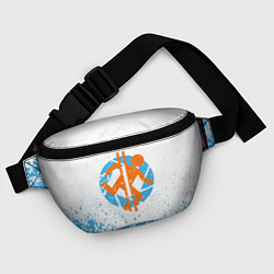 Поясная сумка PORTAL 2, цвет: 3D-принт — фото 2